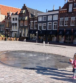 Oplevering fontein Zierikzee